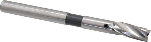 Cleveland - 11/32" Diam, 5/16" Shank, Diam, 3 Flutes, Straight Shank, Interchangeable Pilot Counterbore - Benchmark Tooling