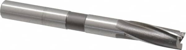 Cleveland - 15/32" Diam, 7/16" Shank, Diam, 3 Flutes, Straight Shank, Interchangeable Pilot Counterbore - Benchmark Tooling