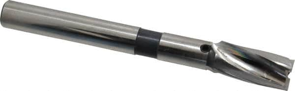 Cleveland - 5/8" Diam, 1/2" Shank, Diam, 3 Flutes, Straight Shank, Interchangeable Pilot Counterbore - Benchmark Tooling