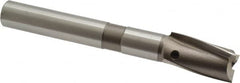 Cleveland - 13/16" Diam, 5/8" Shank, Diam, 3 Flutes, Straight Shank, Interchangeable Pilot Counterbore - Benchmark Tooling