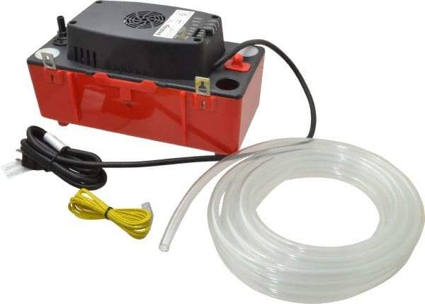 Value Collection - 1/2 Gallon Tank Capacity, 115V Volt, Electronic Condensate Pump, Condensate System - 3/8 Barbed Outlet Size - Benchmark Tooling