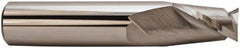 M.A. Ford - 16mm, 20mm LOC, 16mm Shank Diam, 76mm OAL, 2 Flute, Solid Carbide Square End Mill - Single End, Uncoated, 30° Helix, Centercutting, Right Hand Cut, Right Hand Flute, Series 164 - Benchmark Tooling