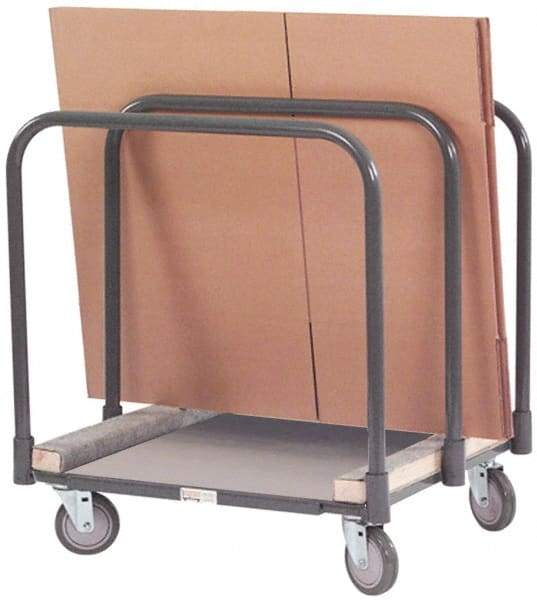 Durham - 1,200 Lb Capacity Cold-Rolled Steel Panel Mover - Carpet Covered Cold-Rolled Steel Deck, 28" OAW - Benchmark Tooling