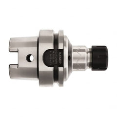 HAIMER - 1/8" to 3/4" Capacity, 2.95" Projection, HSK63A Hollow Taper, ER32 Collet Chuck - 0.0001" TIR - Exact Industrial Supply