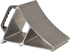 Vestil - 7" Wide x 8" High x 13-1/16" Deep, Aluminum Wheel Chock - Benchmark Tooling
