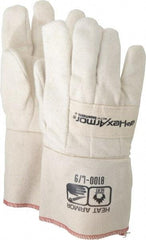 HexArmor - Size L Cotton Lined Hot Mill Glove - 13" OAL, Safety Cuff - Benchmark Tooling