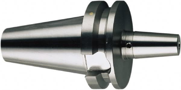 HAIMER - 25mm Hole Diam, BT50 Taper Shank Shrink Fit Tool Holder & Adapter - 200mm Projection, 44mm Nose Diam, 58mm Clamping Depth, 25,000 RPM, Through Coolant - Exact Industrial Supply