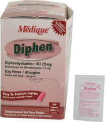 Medique - Diphen Tablets - Cold & Allergy Relief - Benchmark Tooling