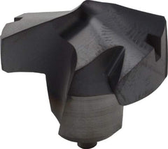 Kennametal - Series KenTIP, 20.5mm Diam Grade KCP15 140° Replaceable Drill Tip - Carbide, AlTiN Finish, Y Seat Size - Benchmark Tooling