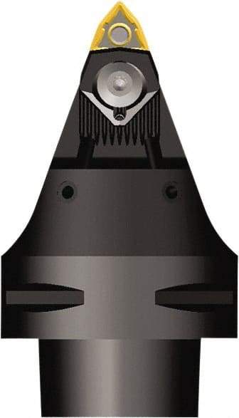 Seco - Neutral Cut, Size C6, WN.. 430 Insert Compatiblity, External Modular Turning & Profiling Cutting Unit Head - 89.92mm Head Length, Series Seco-Capto - Benchmark Tooling