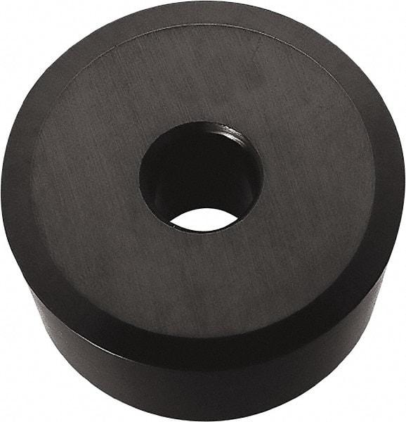 Kyocera - RCMA106 Grade A66N Ceramic Turning Insert - TiN Finish, Round, 1-1/4" Inscr Circle, 3/8" Thick - Benchmark Tooling