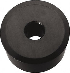 Kyocera - RCMA66 Grade A66N Ceramic Turning Insert - TiN Finish, Round, 3/4" Inscr Circle, 3/8" Thick - Benchmark Tooling