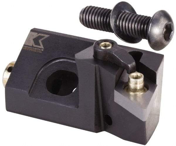 Kennametal - Series Kenloc, Left Hand, MDQN Toolholder Compatibility, DN.. Insert Compatibility, Indexable Turning Cartridge - Pin & Clamp Holding Method, 63mm OAL x 18mm OAW x 22.25mm OAH - Benchmark Tooling