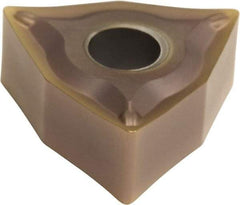 Sumitomo - WNMG332 ESU Grade AC510U Carbide Turning Insert - TiAlN/AlCrN Finish, 80° Trigon, 3/8" Inscr Circle, 3/16" Thick, 1/32" Corner Radius - Benchmark Tooling
