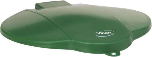 Vikan - 3 Gal Polypropylene Pail Lid - Green, For Use with 5687 - Benchmark Tooling