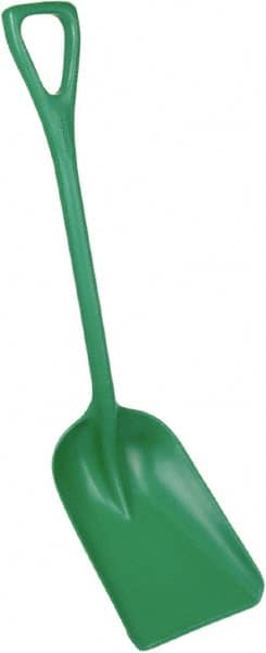 Remco - 14-1/2" High Square Plastic Shovel - 24-5/8" Long D-Grip Handle - Benchmark Tooling