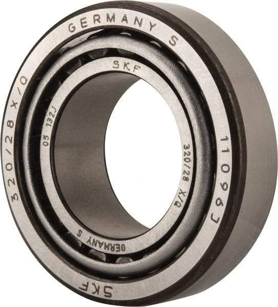 SKF - 28mm Bore Diam, 52mm OD, 16mm Wide, Tapered Roller Bearing - 31,900 N Dynamic Load Capacity, 38,000 N Static Load Capacity - Benchmark Tooling