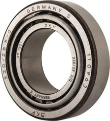 SKF - 28mm Bore Diam, 52mm OD, 16mm Wide, Tapered Roller Bearing - 31,900 N Dynamic Load Capacity, 38,000 N Static Load Capacity - Benchmark Tooling