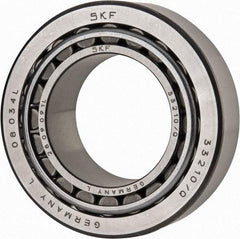 SKF - 50mm Bore Diam, 90mm OD, 32mm Wide, Tapered Roller Bearing - 114,000 N Dynamic Load Capacity, 160,000 N Static Load Capacity - Benchmark Tooling