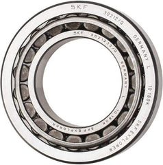 SKF - 60mm Bore Diam, 110mm OD, 23.75mm Wide, Tapered Roller Bearing - 99,000 N Dynamic Load Capacity, 114,000 N Static Load Capacity - Benchmark Tooling