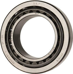 SKF - 65mm Bore Diam, 110mm OD, 34mm Wide, Tapered Roller Bearing - 142,000 N Dynamic Load Capacity, 208,000 N Static Load Capacity - Benchmark Tooling