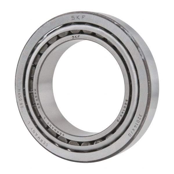 SKF - 70mm Bore Diam, 110mm OD, 25mm Wide, Tapered Roller Bearing - 101,000 N Dynamic Load Capacity, 153,000 N Static Load Capacity - Benchmark Tooling