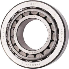 SKF - 70mm Bore Diam, 150mm OD, 54mm Wide, Tapered Roller Bearing - 297,000 N Dynamic Load Capacity, 380,000 N Static Load Capacity - Benchmark Tooling