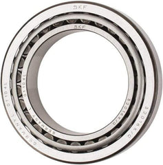 SKF - 80mm Bore Diam, 125mm OD, 29mm Wide, Tapered Roller Bearing - 138,000 N Dynamic Load Capacity, 216,000 N Static Load Capacity - Benchmark Tooling