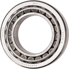 SKF - 80mm Bore Diam, 140mm OD, 35.25mm Wide, Tapered Roller Bearing - 187,000 N Dynamic Load Capacity, 245,000 N Static Load Capacity - Benchmark Tooling