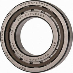 SKF - 45mm Bore Diam, 85mm Outside Diam, 19mm Wide Cylindrical Roller Bearing - 60,500 N Dynamic Capacity, 64,000 Lbs. Static Capacity - Benchmark Tooling