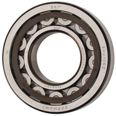 SKF - 50mm Bore Diam, 110mm Outside Diam, 27mm Wide Cylindrical Roller Bearing - 110,000 N Dynamic Capacity, 112,000 Lbs. Static Capacity - Benchmark Tooling