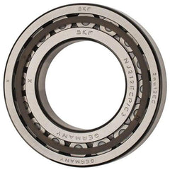 SKF - 60mm Bore Diam, 110mm Outside Diam, 22mm Wide Cylindrical Roller Bearing - 93,500 N Dynamic Capacity, 102,000 Lbs. Static Capacity - Benchmark Tooling