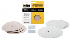 Work Sharp - 6 Inch Outside Diameter 9 Piece Abrasives Kit - P80, P120, P220, P400 Grit, Work Sharp 2000 and 3000 Machine Compatible - Benchmark Tooling