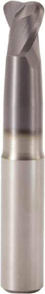Seco - 6mm, 2 Flute, Single End, Solid Carbide, 1.5mm Corner Radius End Mill - 60mm OAL, 30° Helix, Right Hand Flute, 8mm LOC, Right Hand Cut, 30mm Extended Reach - Benchmark Tooling
