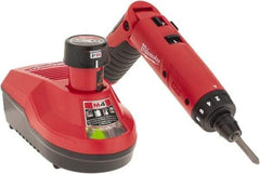 Milwaukee Tool - 4 Volts, Lithium-Ion Battery, Swivel Handle Cordless Screwdriver - 200, 600 RPM, 44 Inch/Lbs. Torque, Battery Included - Benchmark Tooling