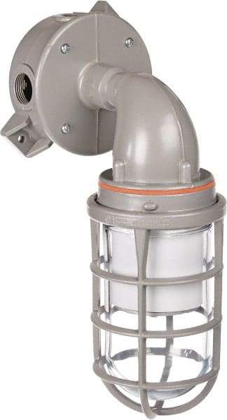 Hubbell Killark - 120 to 277 VAC, 13 Watt, LED Hazardous Location Light Fixture - Corrosion, Dirt, Dust, Heat, Moisture & Vibration Resistant, Aluminum Housing - Benchmark Tooling