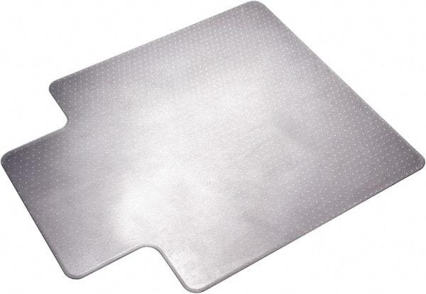 Ability One - 53" Long x 45" Wide, Chair Mat - Single Lip, Straight Edge Style - Benchmark Tooling