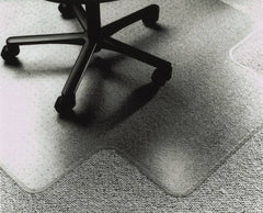 Ability One - 60" Long x 60" Wide, Chair Mat - Single Lip, Straight Edge Style - Benchmark Tooling