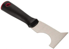 Hyde Tools - 2-1/2" Wide Carbon Steel Multi-Purpose Knife - Stiff, Polypropylene Handle, 7-1/2" OAL - Benchmark Tooling