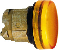 Schneider Electric - Orange Lens Pilot Light - Round Lens, Shock Resistant, Vibration Resistant, Water Resistant - Benchmark Tooling