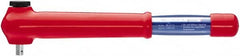 Knipex - 1/2" Drive, Insulated Torque Wrench - 15-5/32" OAL - Benchmark Tooling