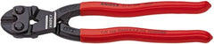 Knipex - 8" OAL, 13/64" Capacity, Bolt Cutter Pliers - Wire Cutter Pliers - Benchmark Tooling