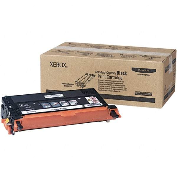 Xerox - Black Toner Cartridge - Use with Xerox Phaser 6180 - Benchmark Tooling