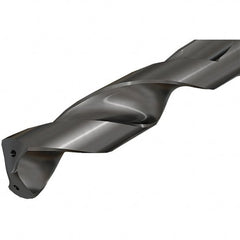 Iscar - 0.468" Spiral Flute Solid Carbide Screw Machine Drill Bit - Benchmark Tooling