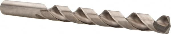 Hertel - 29/64" 135° Cobalt Jobber Drill - Bright Finish, Spiral Flute, 5-5/8" OAL, Split Point - Benchmark Tooling