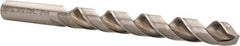 Hertel - 13/32" 135° Cobalt Jobber Drill - Bright Finish, Spiral Flute, 5-1/4" OAL, Split Point - Benchmark Tooling