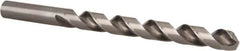 Hertel - 3/8" 135° Cobalt Jobber Drill - Bright Finish, Spiral Flute, 5" OAL, Split Point - Benchmark Tooling