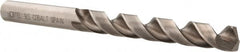 Hertel - 9.5mm 135° Cobalt Jobber Drill - Bright Finish, Spiral Flute, 4.9213" OAL, Split Point - Benchmark Tooling