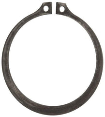 Rotor Clip - 2.239" Groove Diam, 2-3/8" Shaft Diam, Phosphate Steel, Snap External Retaining Rings - 0.086" Groove Width, 0.068" Groove Depth, 0.078" Ring Thickness, Grade 1060-1090 - Benchmark Tooling