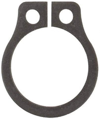 Rotor Clip - 0.261" Groove Diam, 9/32" Shaft Diam, Phosphate Steel, Snap External Retaining Rings - 0.029" Groove Width, 0.01" Groove Depth, 0.025" Ring Thickness, Grade 1060-1090 - Benchmark Tooling